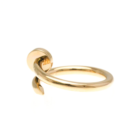 CARTIER Pink Gold (18K) No Stone Band Ring Size 7.25 #55 - Picture 3 of 9